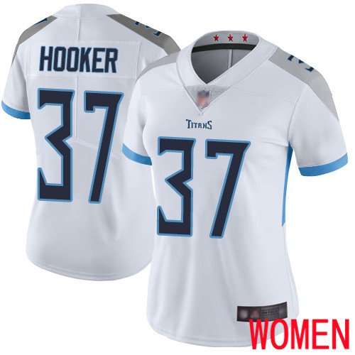 Tennessee Titans Limited White Women Amani Hooker Road Jersey NFL Football #37 Vapor Untouchable->youth nfl jersey->Youth Jersey